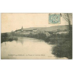 carte postale ancienne 54 FLAVIGNY-SUR-MOSELLE. Abbaye et Prieuré 1905