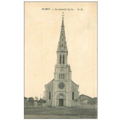 carte postale ancienne 54 FLIREY. Nouvelle Eglise