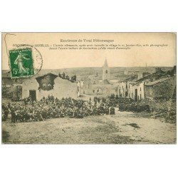 54 FONTENOY-SUR-MOSELLE. L'Armée Allemande et la destruction du Village 1913