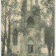 carte postale ancienne 54 GERBEVILLER. Eglise et Tampon de la Croix-Rouge