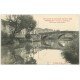 carte postale ancienne 54 GERBEVILLER. Pont sur la Mortagne