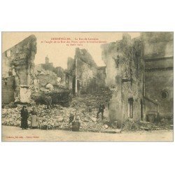 54 GERBEVILLER. Rue de Lorraine et des Ponts