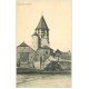 carte postale ancienne 12 CEIGNAC. L'Eglise 1915 Tampon militaire