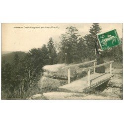 54 GRAND-ROUGIMONT. Le Sommet avec promeneurs 1912