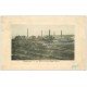 carte postale ancienne 54 HOMECOURT. Hauts-Fourneaux et Usine 1911 en couleur
