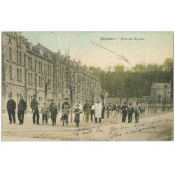 carte postale ancienne 54 HOMECOURT. Hôtel des Ouvriers 1909