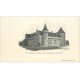 carte postale ancienne 12 Château de LOC-DIEU. Carte pionnière vers 1900 vierge