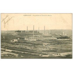 carte postale ancienne 54 HOMECOURT. Usine de la Marine 1906