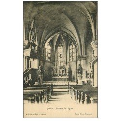 carte postale ancienne 54 JOEUF. Eglise 1924