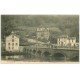 carte postale ancienne 54 JOEUF. Le Pont et Café Rue de l'Abattoir 1909