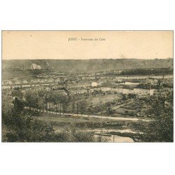 carte postale ancienne 54 JOEUF. Panorama Cités 1924