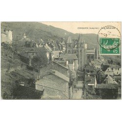 12 CONQUES. Vue générale 1915