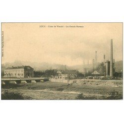 carte postale ancienne 54 JOEUF. Usines de Wendel Les Grands Bureaux