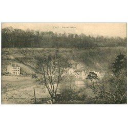 carte postale ancienne 54 JOEUF. Vue sur l'Orne