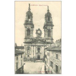 carte postale ancienne 54 LUNEVILLE. Eglise Saint-Jacques