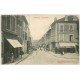 carte postale ancienne 54 LUNEVILLE. Grande Rue Brasserie du Commerce 1916
