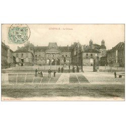 carte postale ancienne 54 LUNEVILLE. Le Château 1905