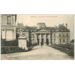 carte postale ancienne 54 LUNEVILLE. Le Château Cycliste