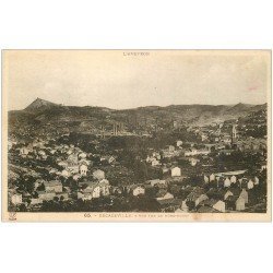 carte postale ancienne 12 DECAZEVILLE. Vue sur le Nord-Ouest