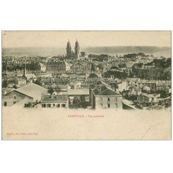 carte postale ancienne 54 LUNEVILLE. Vue générale 1916