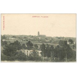 carte postale ancienne 54 LUNEVILLE. Vue générale 1919