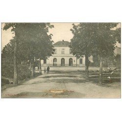 carte postale ancienne 54 MARAINVILLER. La Gare 1917
