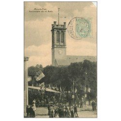 carte postale ancienne 54 MARS-LA-TOUR. 1906 Anniversaire du 16 Août