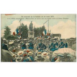 carte postale ancienne 54 MARS-LA-TOUR. 1910 Souvenir Bataille du 16 Août 1870
