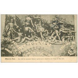 carte postale ancienne 54 MARS-LA-TOUR. Bas-Relief d'Infanterie 1910