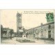 carte postale ancienne 54 MARS-LA-TOUR. Eglise, Statue et Musée 1910