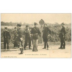 54 MARS-LA-TOUR. Gendarmes Frontière avec Vionville vers 1900