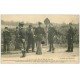carte postale ancienne 54 MARS-LA-TOUR. Gendarmes Frontière avec Vionville. Tache encre