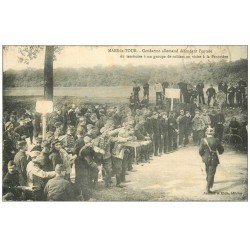 54 MARS-LA-TOUR. La Frontière défendue par un Gendarme allemand 1914