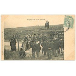 54 MARS-LA-TOUR. La Frontière Gendarmes allemands