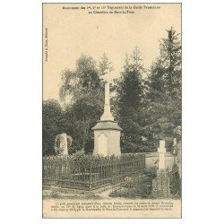 carte postale ancienne 54 MARS-LA-TOUR. Monument Garde Prussienne Cimetière