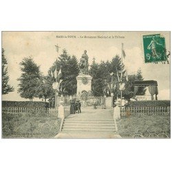 carte postale ancienne 54 MARS-LA-TOUR. Monument National et Tribune