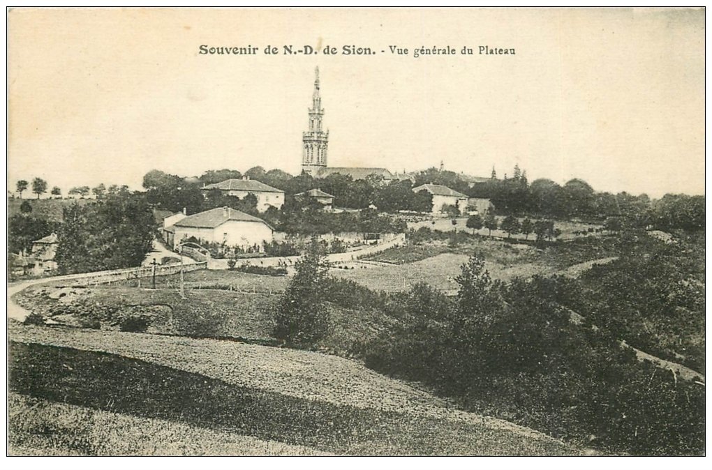 carte postale ancienne 54 NOTRE-DAME DE SION. Le Plateau