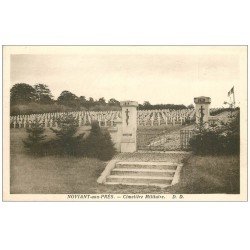 carte postale ancienne 54 NOVIANT-AUX-PRES. Cimetière Militaire