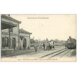 54 NOVIANT-AUX-PRES. Train en Gare de Noviant-Lironville