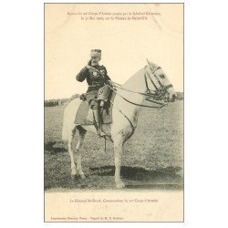 54 PLATEAU DE MALZEVILLE en 1906. Général Bailloud Commandant le 20° Corps d'Armee
