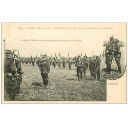 54 PLATEAU DE MALZEVILLE en 1906. Général Bailloud. Remise Décorations et Accolade
