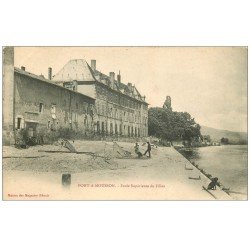 carte postale ancienne 54 PONT-A-MOUSSON. Ecole de Filles vers 1900