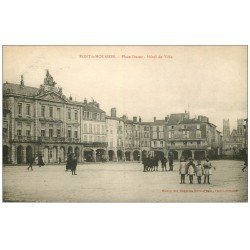 carte postale ancienne 54 PONT-A-MOUSSON. Hôtel de Ville Place Duroc