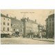 carte postale ancienne 54 PONT-A-MOUSSON. Place Thiers 1914 Hôtel de la Poste