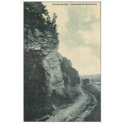 carte postale ancienne 54 SAINTE-REINE. Les Grottes 1907