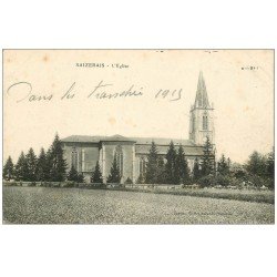 carte postale ancienne 54 SAIZERAI. L'Eglise 1915