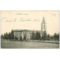 carte postale ancienne 54 SAIZERAI. L'Eglise 1915