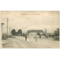 carte postale ancienne 54 THIEBAUMENIL. Route de Blâmont 1916