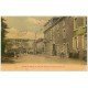 54 THIL. Entrée du Village. Carte toilée timbres manquants
