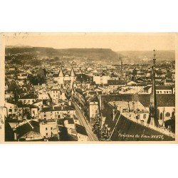 carte postale ancienne 54 NANCY. Panorama Vieux Nancy 1935